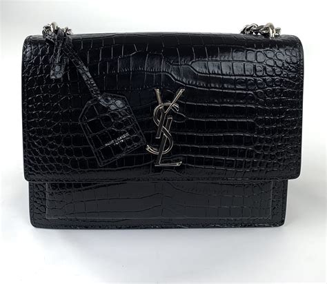 ysl bag croc|ysl crocodile envelope bag.